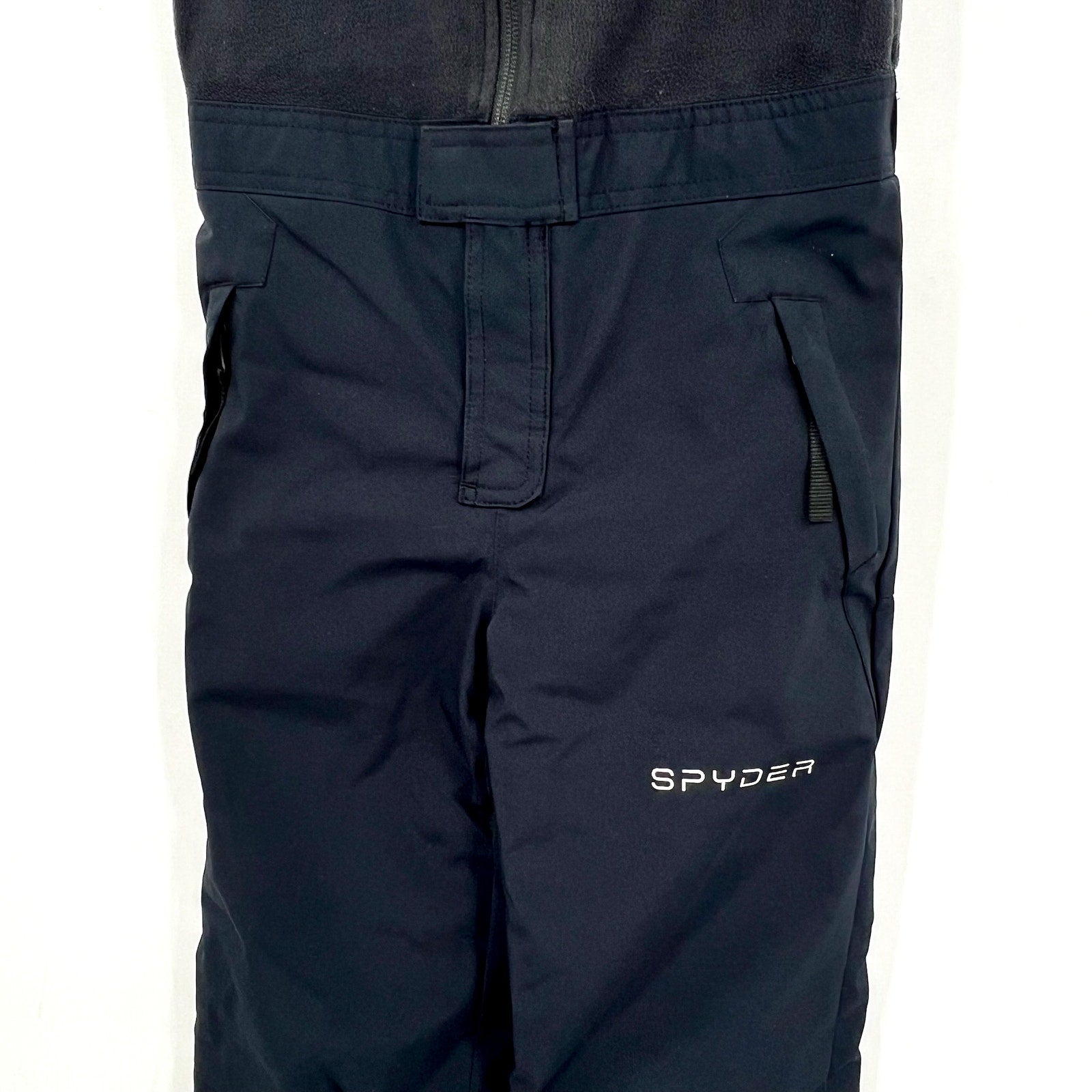 SPYDER Boys Expedition Insulated Ski Pants Size 5 Black & Vest Waterproof NWOT
