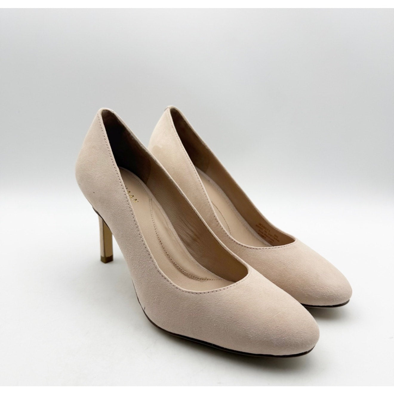 Cole Haan Womens Gabbie Pumps Size 6B Pink Peach Blush Heels NIB