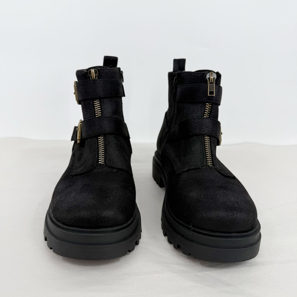 Bella Vita Womens Arcadia Ankle Boots US 6 Wide EU 36 Black NWOB