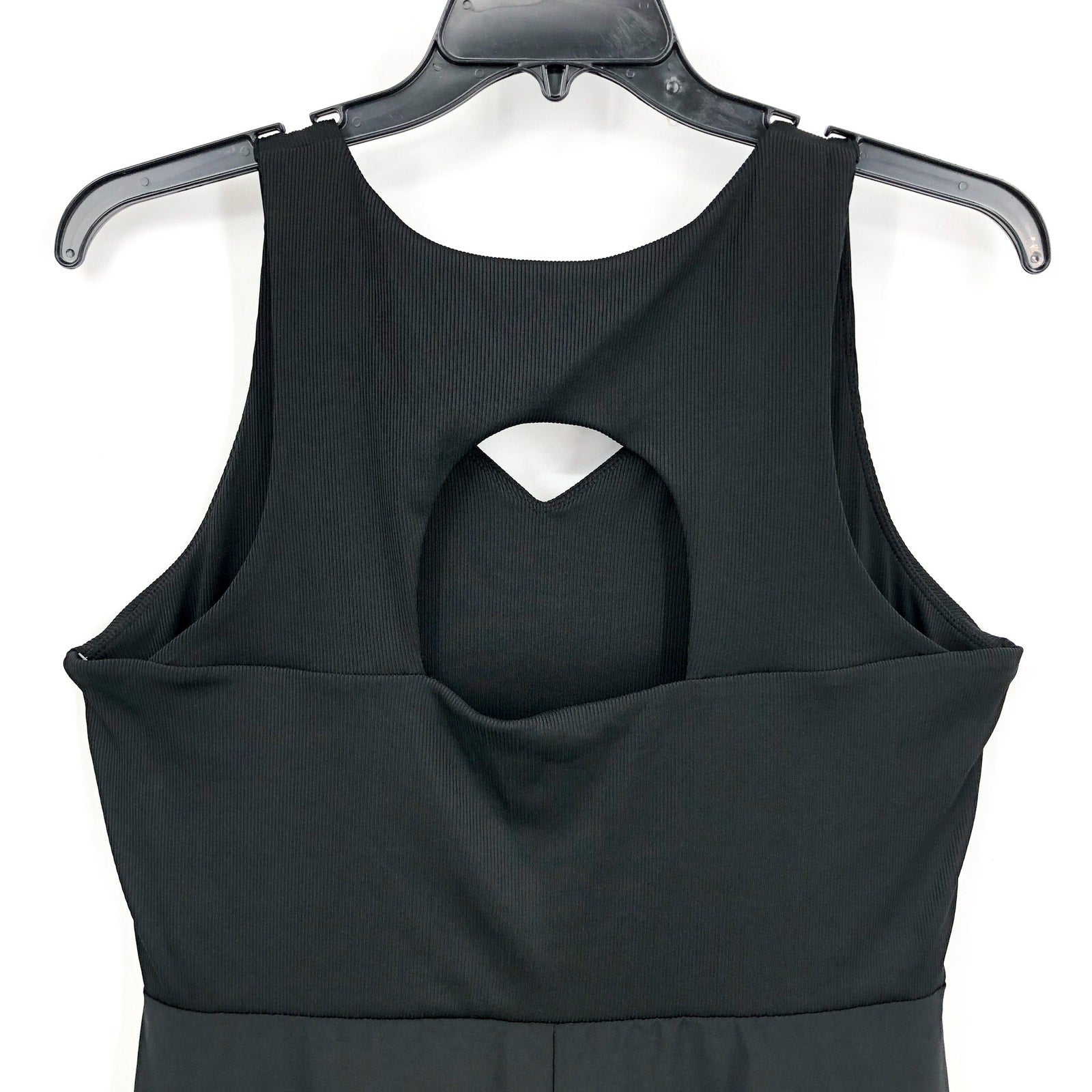 FREELY Women's Activewear Dress Medium Black Cut Out Back NWOT