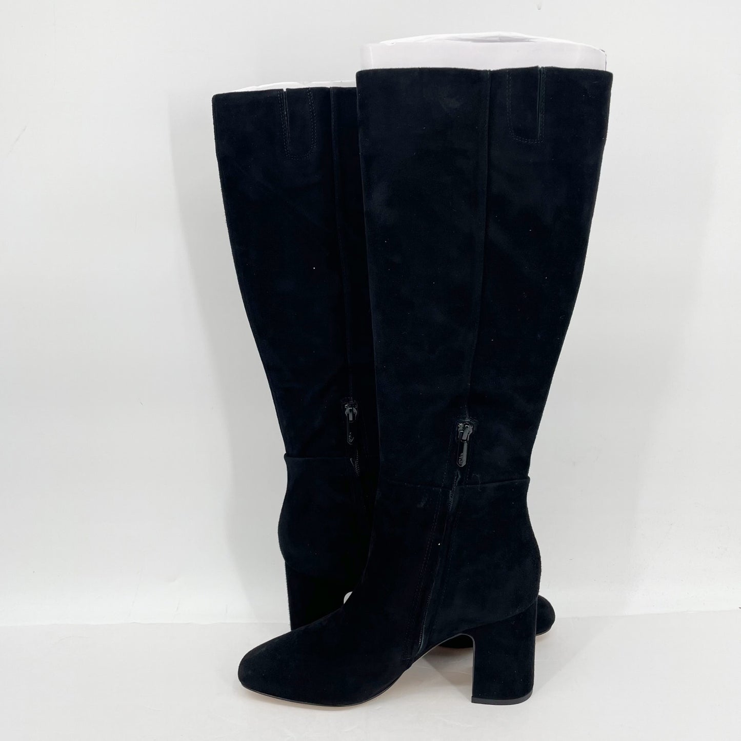 Sam Edelman Women's Faren Boots US 9 M EU 40 Black Suede Leather NIB