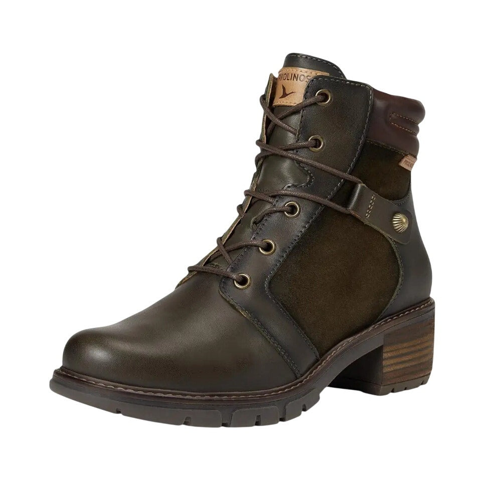 Pikolinos Womens San Sebastian Boots EU 36 US 5.5-6 Grey Calfskin Leather NWOB