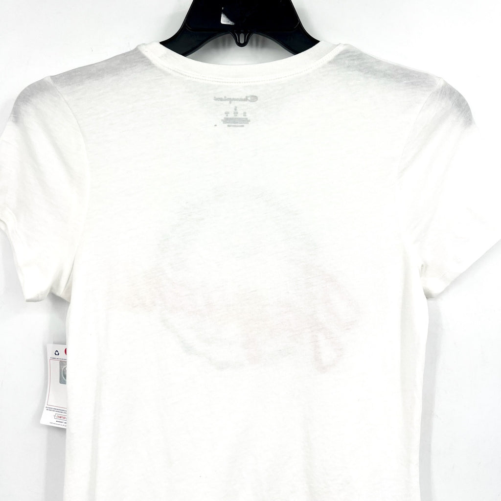 CHAMPION Women's S. Alabama Jaquars Crest T-shirt Small White Short Sleeve NWOT