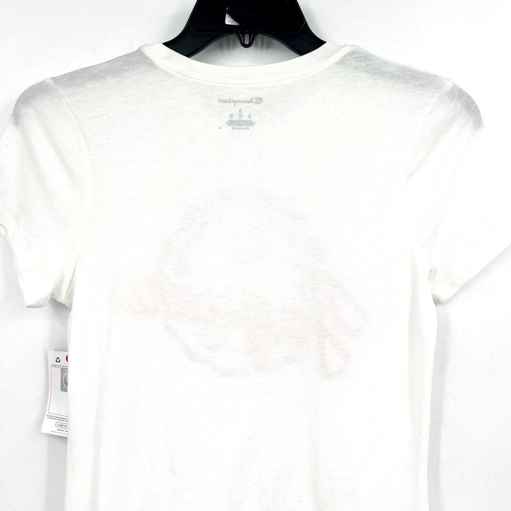 CHAMPION Women's S. Alabama Jaquars Crest T-shirt Small White Short Sleeve NWOT