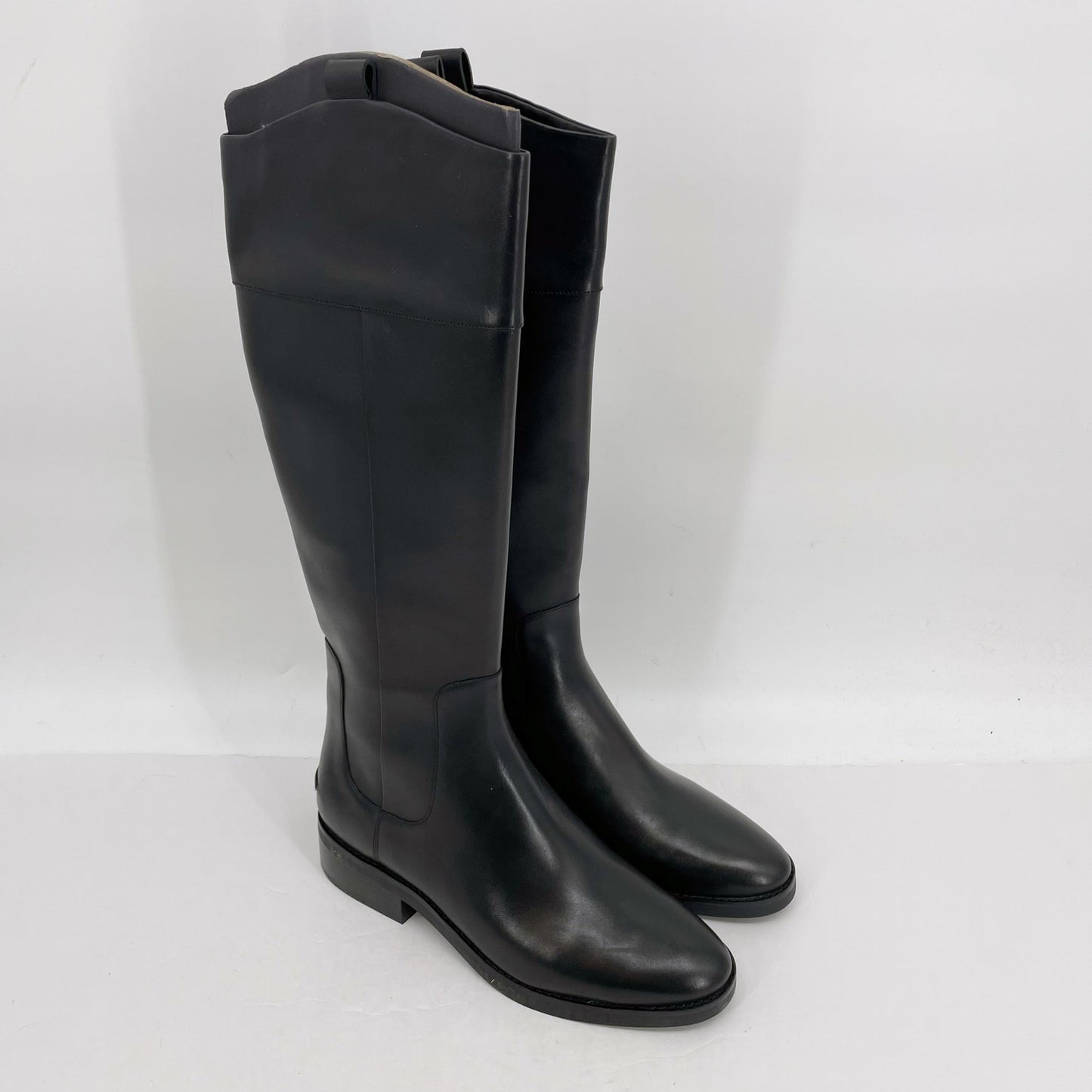 Cole Haan Womens Hampshire Knee High Boot US 6 B EU 36 Black Leather NIB