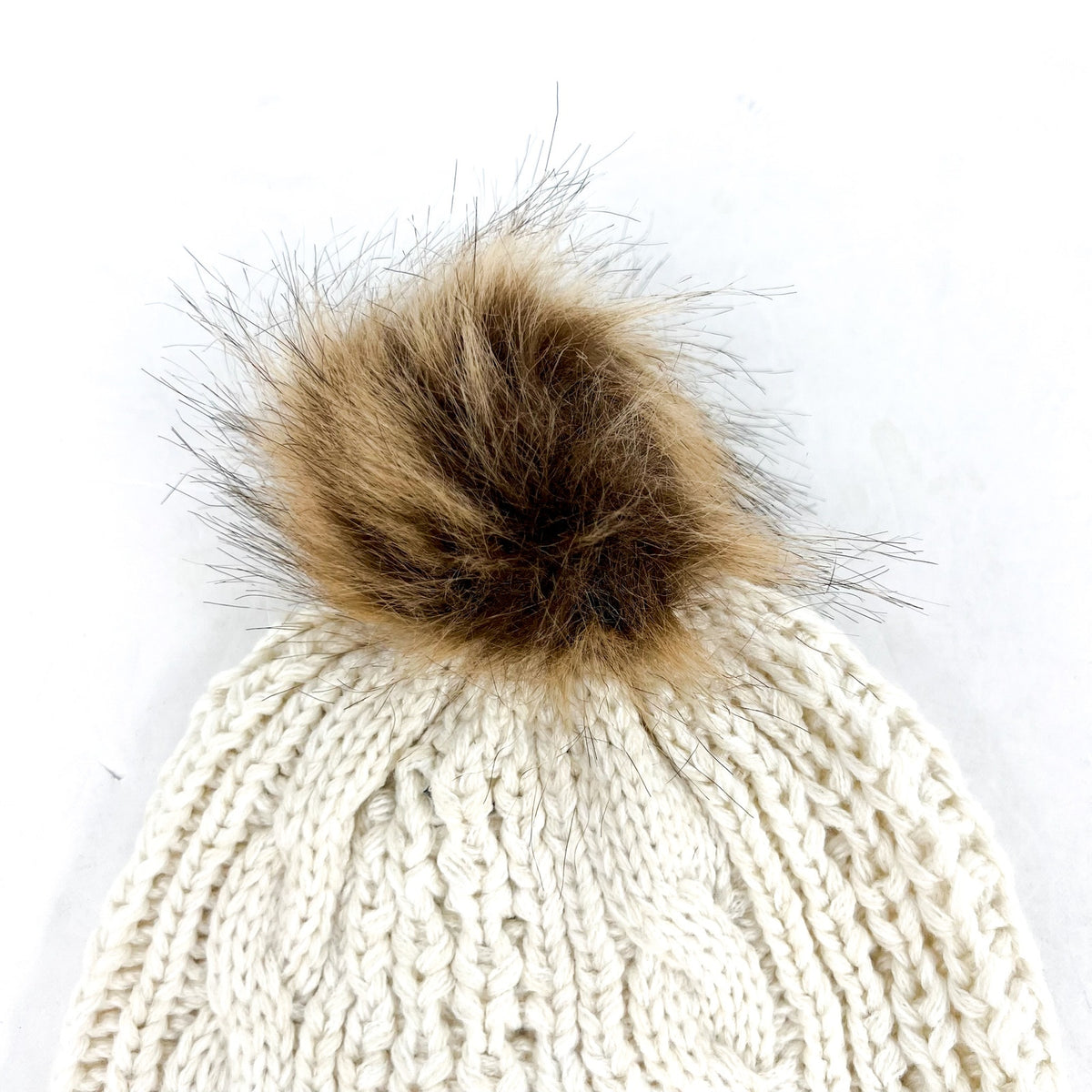 47 BRAND North Carolina Tar Heels Cuffed Knit Hat with Pom OS White NWT
