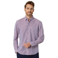 JOHNNIE O Mens Abner Hangin’ Out Button Up Shirt XL Malibu Red Plaid NWT