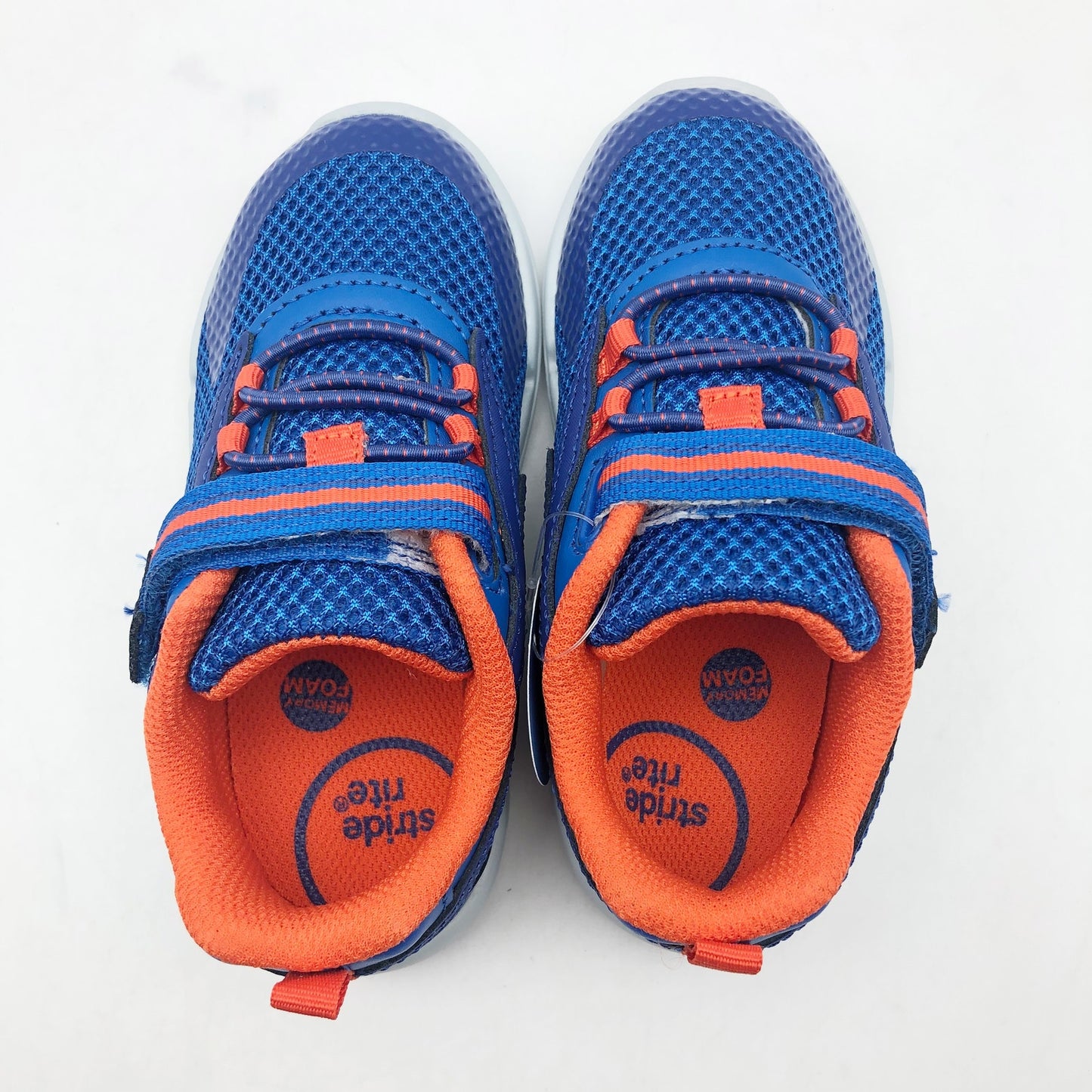 Stride Rite Boys SRT Ian Sneaker Size 8 Toddler Shoes Blue NIB