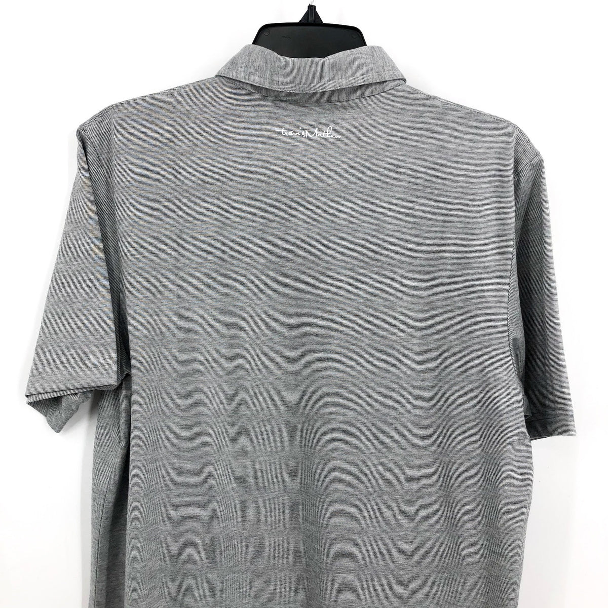 TRAVIS MATHEW Men's New York Yankees The Zinna Polo Shirt Small Heather Grey NWT