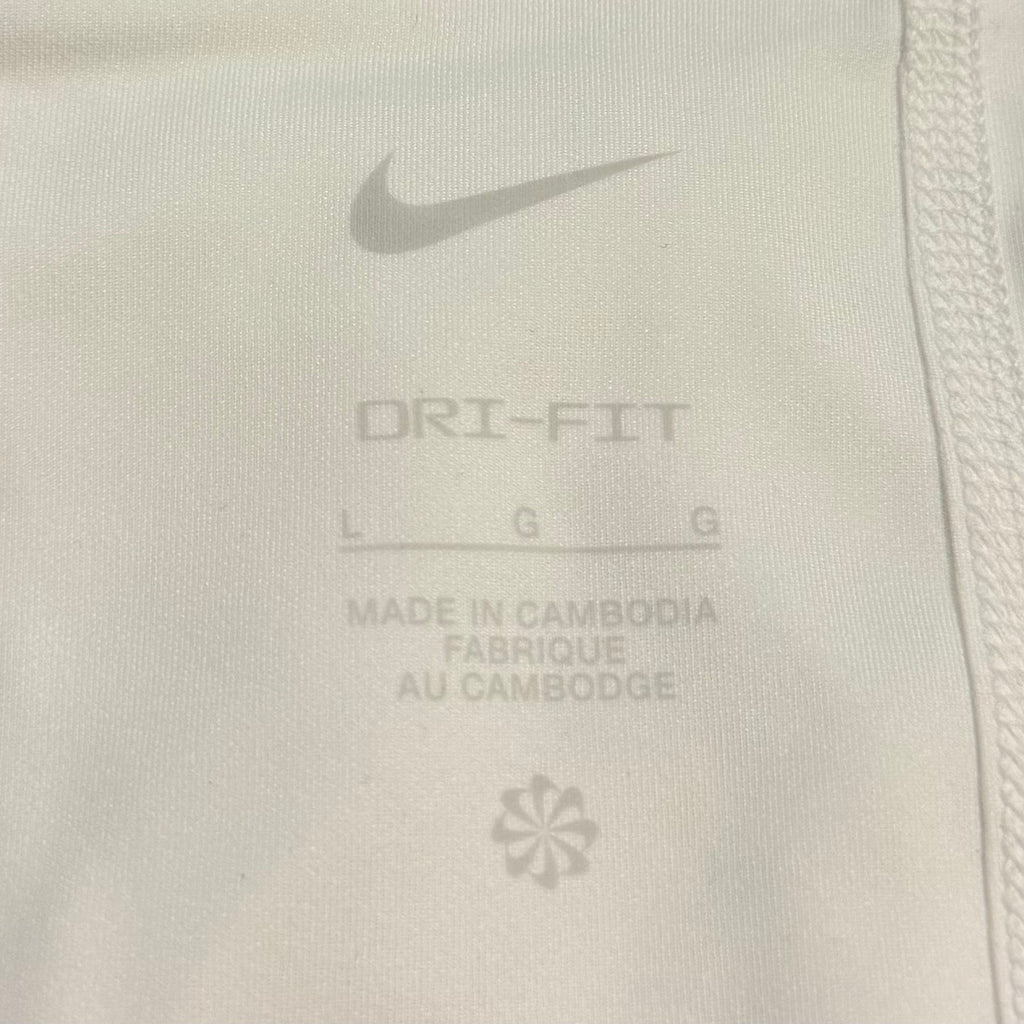 NIKE Women's Court Dri-FIT Victory Tennis Skort Large White Standard Fit NWT