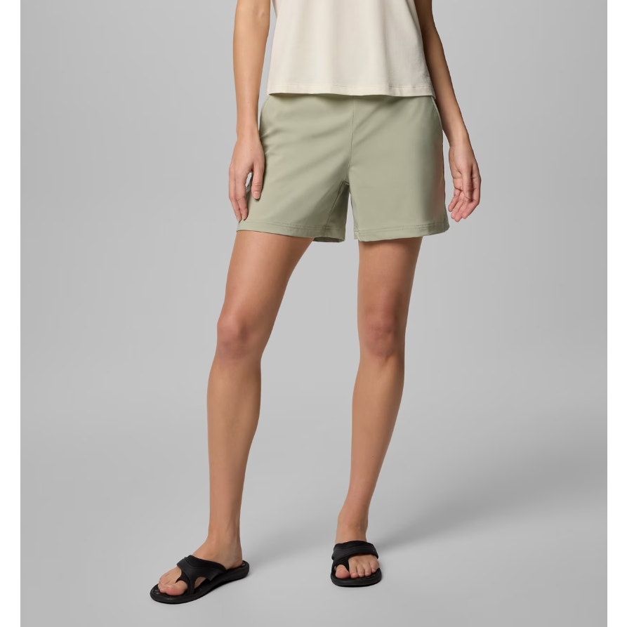 COLUMBIA Women's All Seasons Shorts XS Safari Green Omni Shade UPF 50 NWT