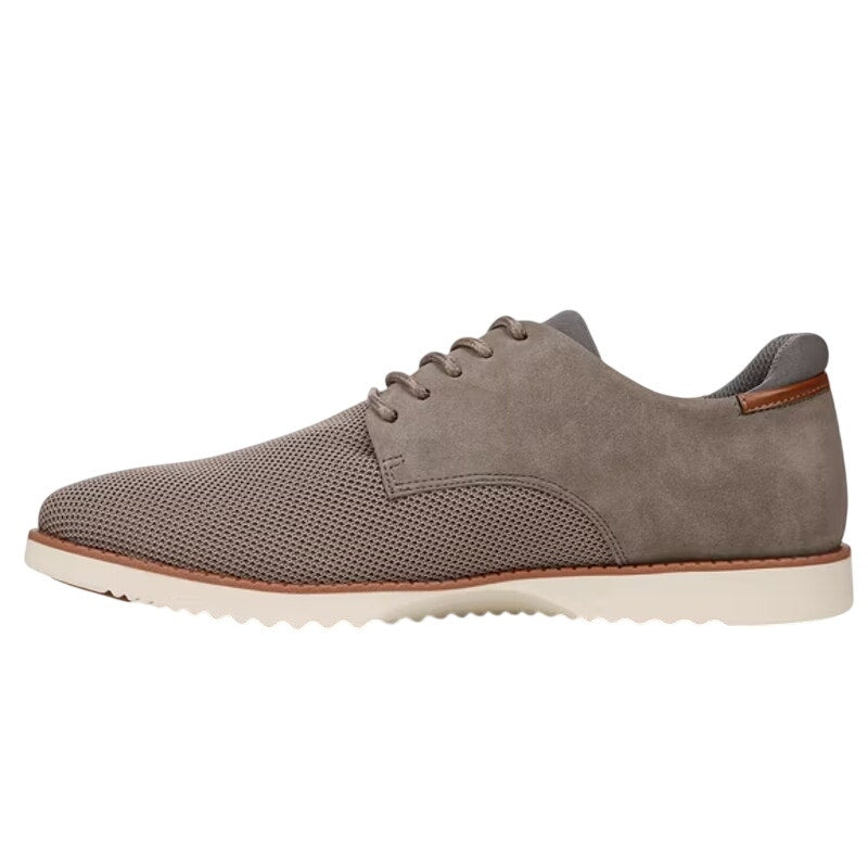 Dr. Scholls Mens Sync Oxford Shoes Size 13 M EU 47.5 Grey Knit Faux Leather NIB
