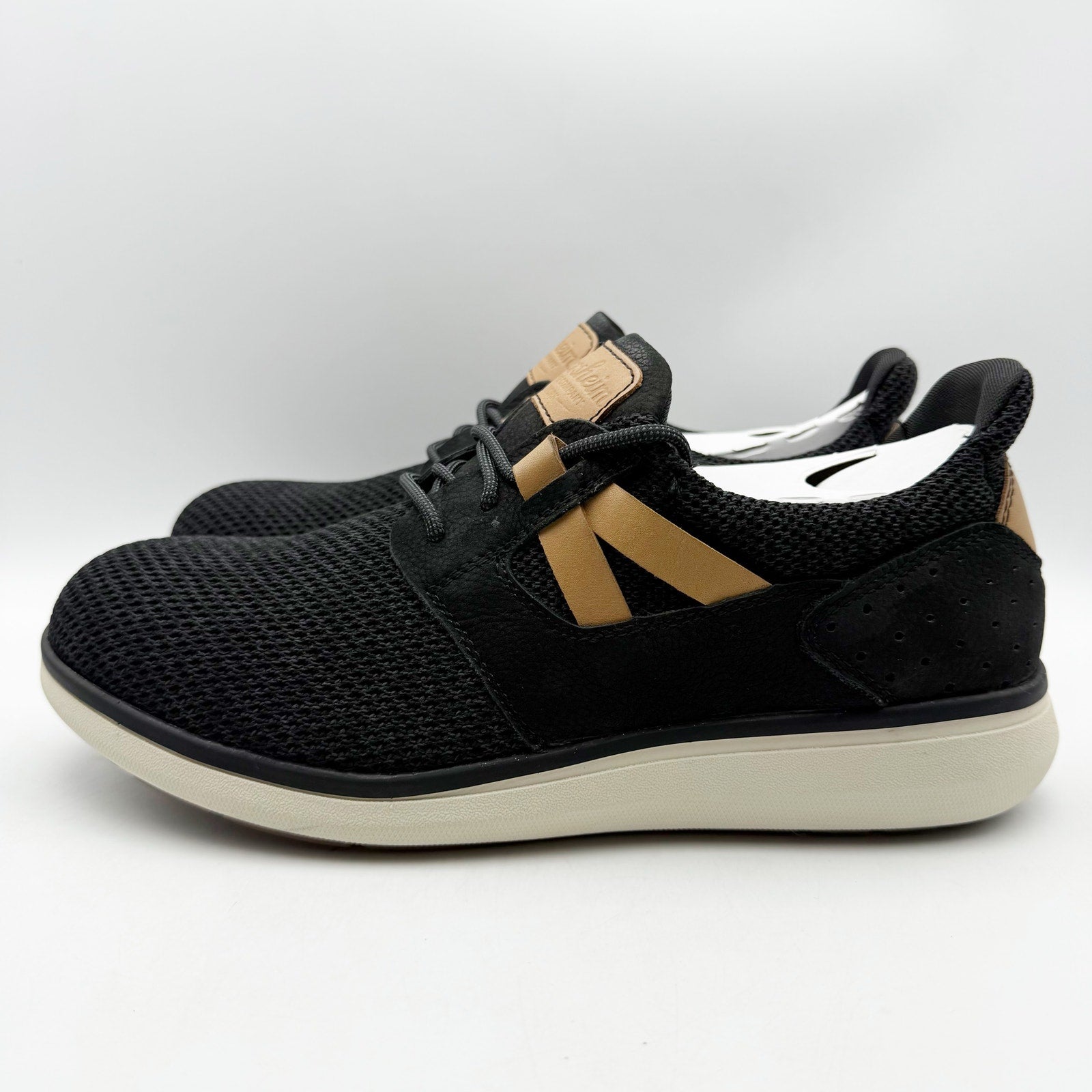Florsheim Mens Adventure Steel Toe Work Sneakers US 7 EEE Black White NIB
