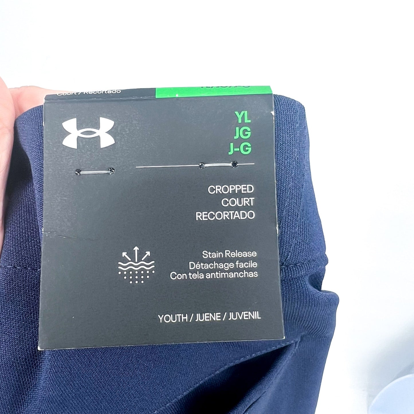 UNDER ARMOUR Girls Utility Softball Pants Large Navy Blue NWT