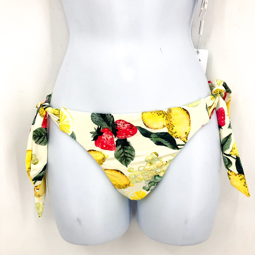 SEAFOLLY Wrap Front Bralette & Bikini Bottom Set 4(Top) 2(Bottom) Lemoncello NWT