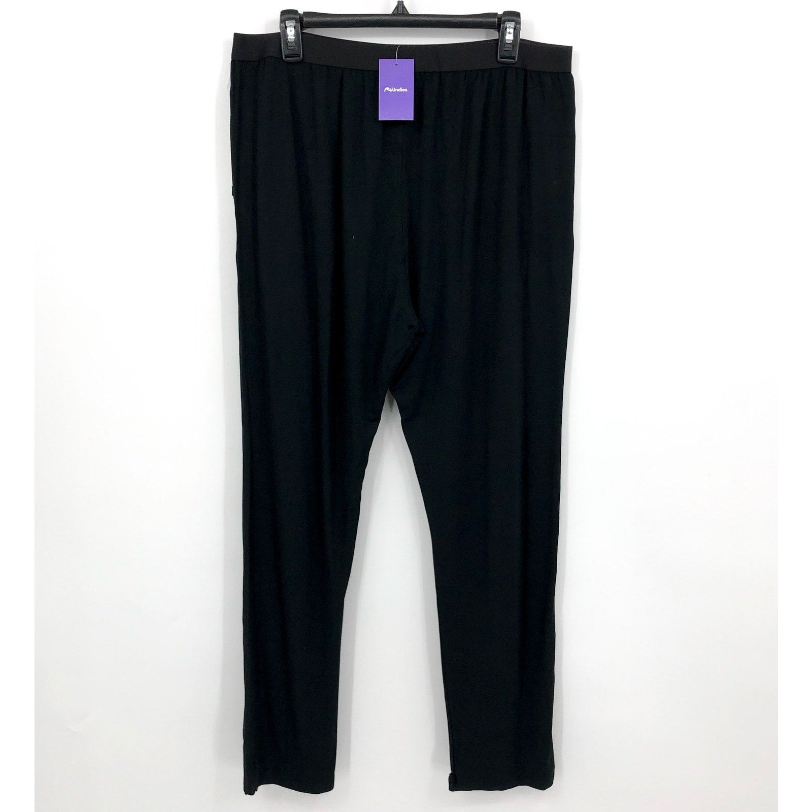 MEUNDIES Men's Modal Lounge Pants XL Black MicroModal NWT