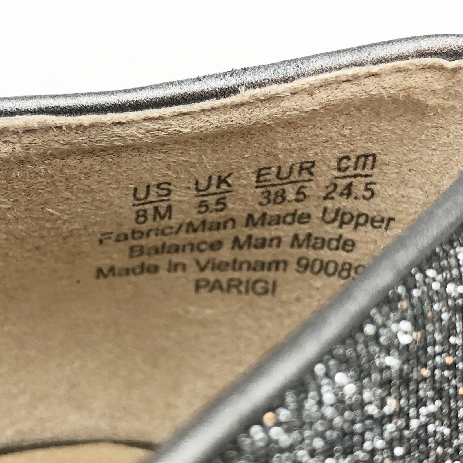 LifeStride Womens Parigi Pumps US 8 M EU 38.5 Silver Metallic Heels NIB