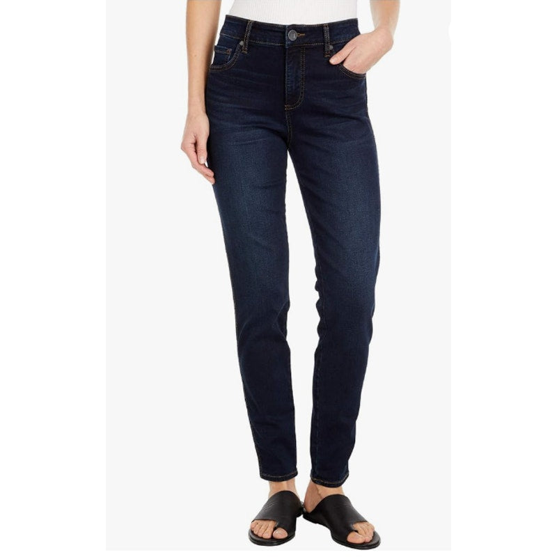 KUT FROM THE KLOTH Diana Skinny Jeans Blue Size 0 High-Rise Fab Ab NWT