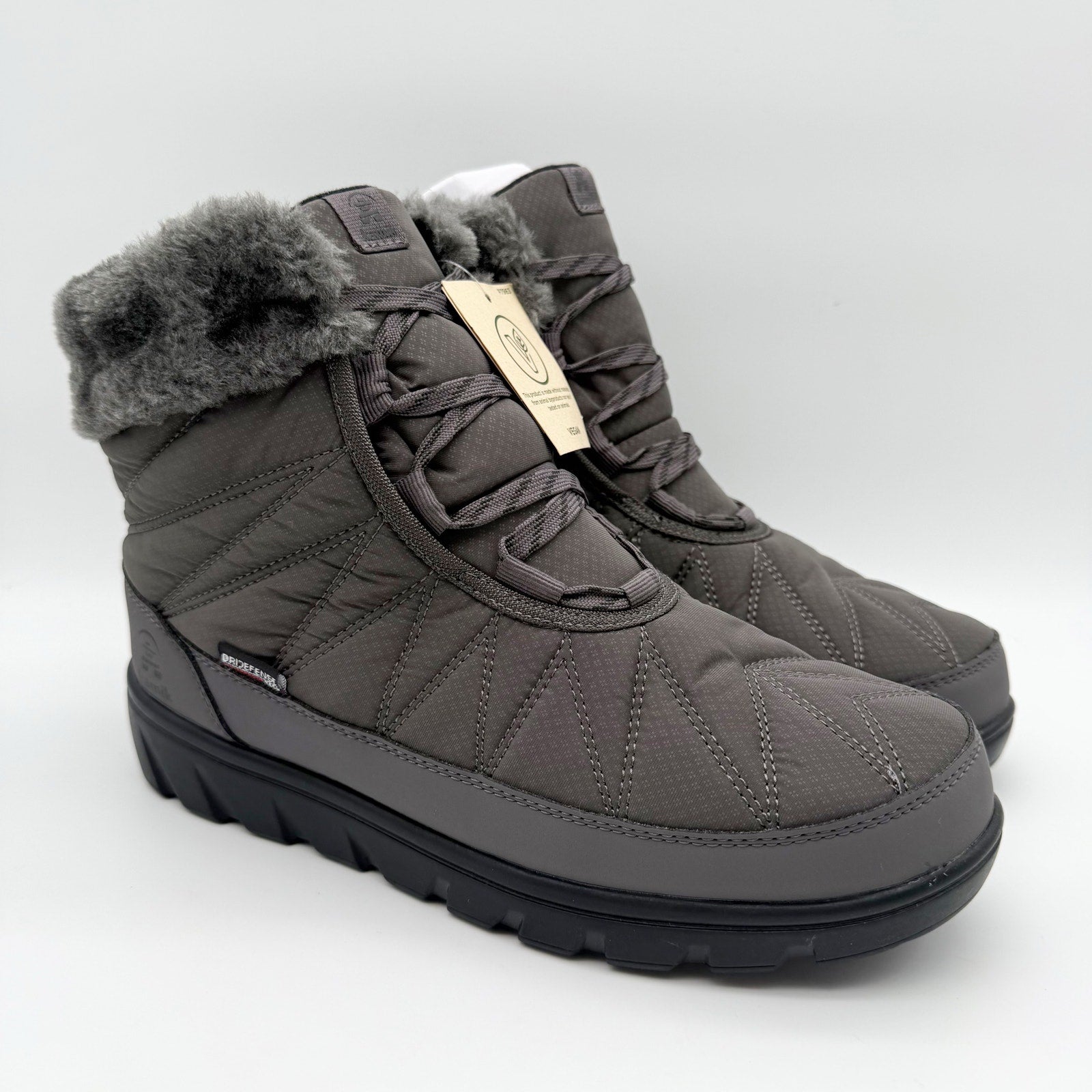 KAMIK Womens Low Hannah Winter Bootie US 9 EU 40 Grey Waterproof NIB
