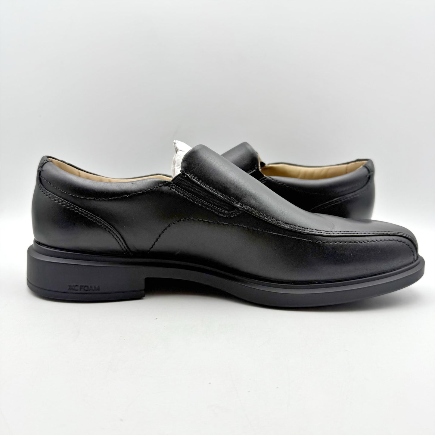 Johnston & Murphy Mens XC4 Stanton 2.0 Loafers US 10 M EU 43 Black Leather NIB