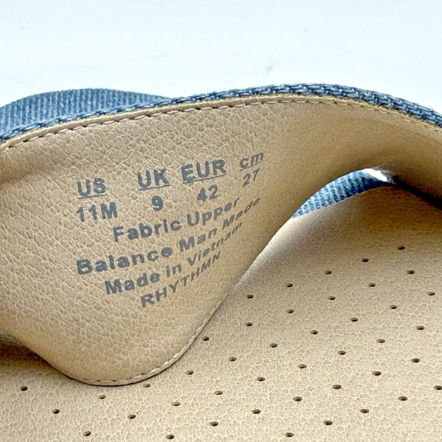 LifeStride Womens Rhythmn Heel Pumps US 11 M EU 42 Denim Blue Leather NIB