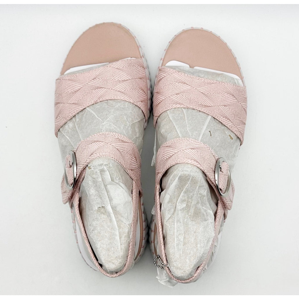 SKECHERS Womens Wilshire Boulevard Illusion of Love Sandals Size 8 Pink NIB