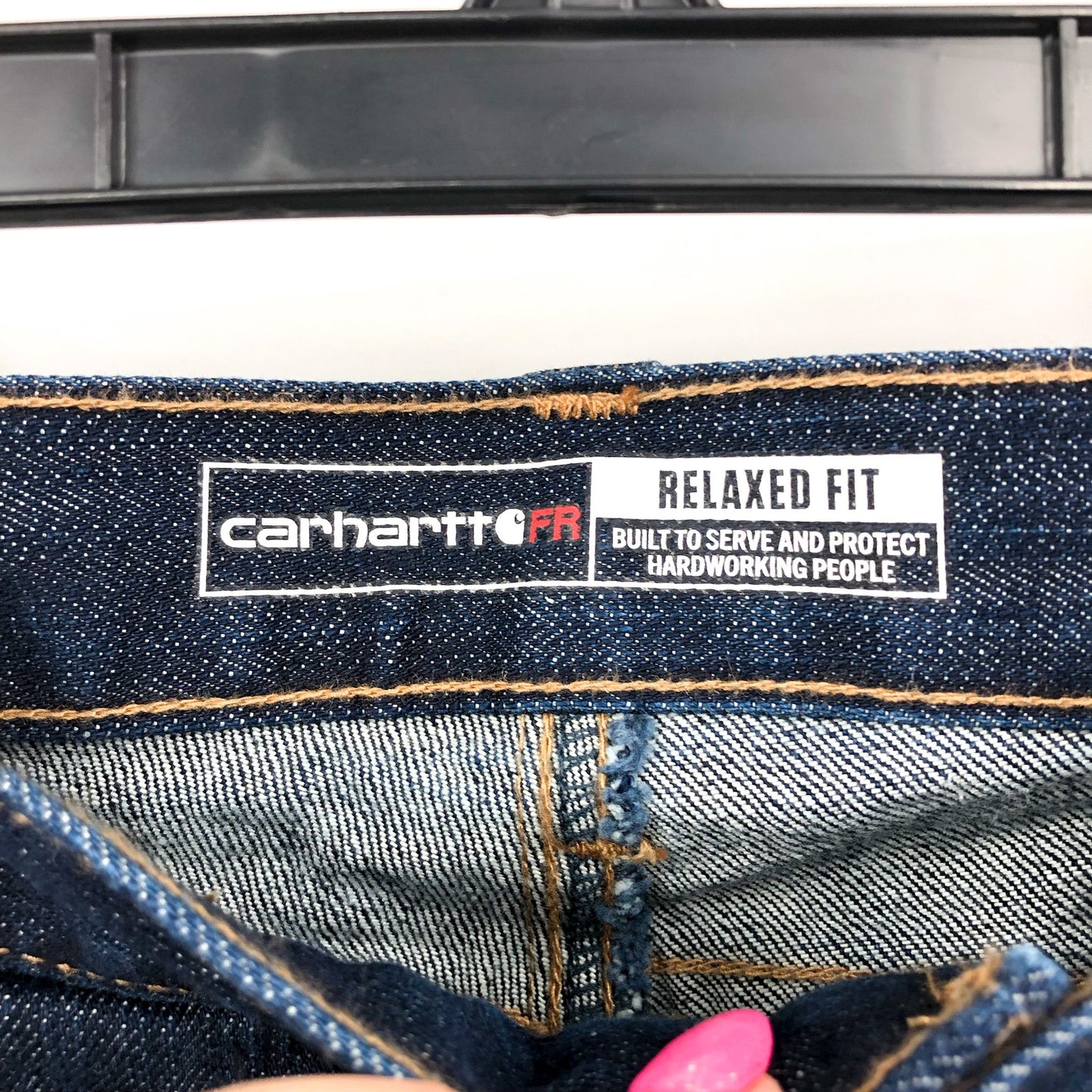 CARHARTT Men FR Rugged Flex Jean 36x30 Dark Blue Relaxed Fit 5-Pocket NWOT