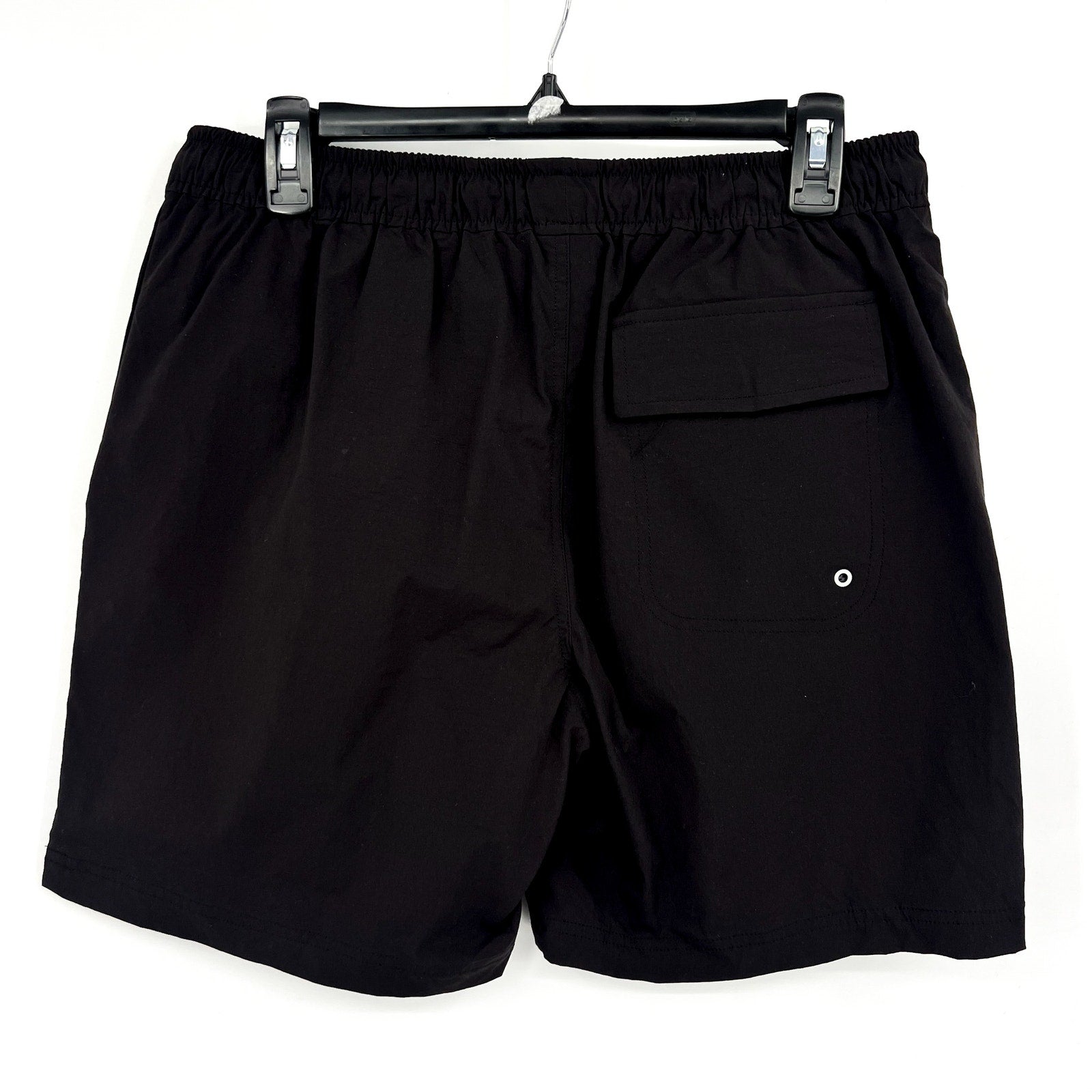 EVERLANE Men's The ReNew Swim Shorts Medium Black Drawstring NWT