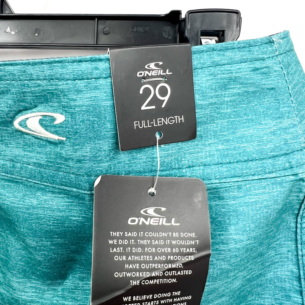 O'NEILL Mens Santa Cruz Printed 2.0 Boardshorts Waist 29 Blue Ocean Striped NWT