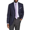 NORDSTROM Men's Tech Smart Trim Fit Suit Jacket 42R Navy Blue Stretch NWOT