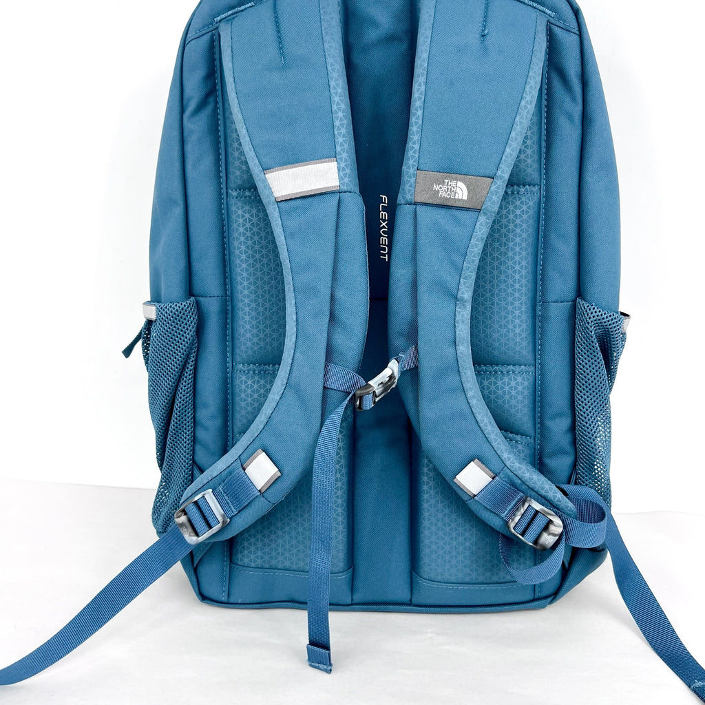 THE NORTH FACE Jester Luxe EveryDay Backpack Blue Space/Silver Metallic NWOT