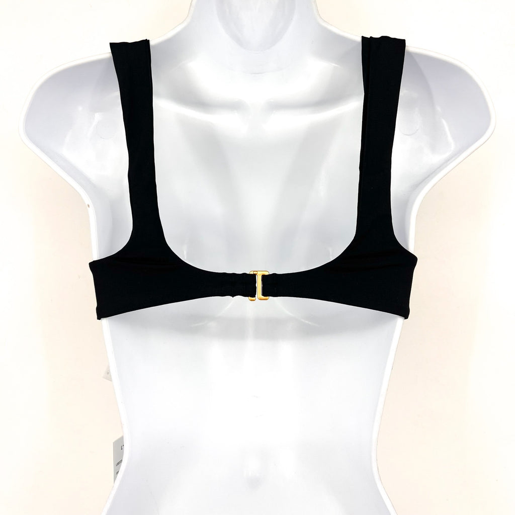 L*SPACE Women's Stella and Rocky Bikini Set Small Black Adjustable NWT