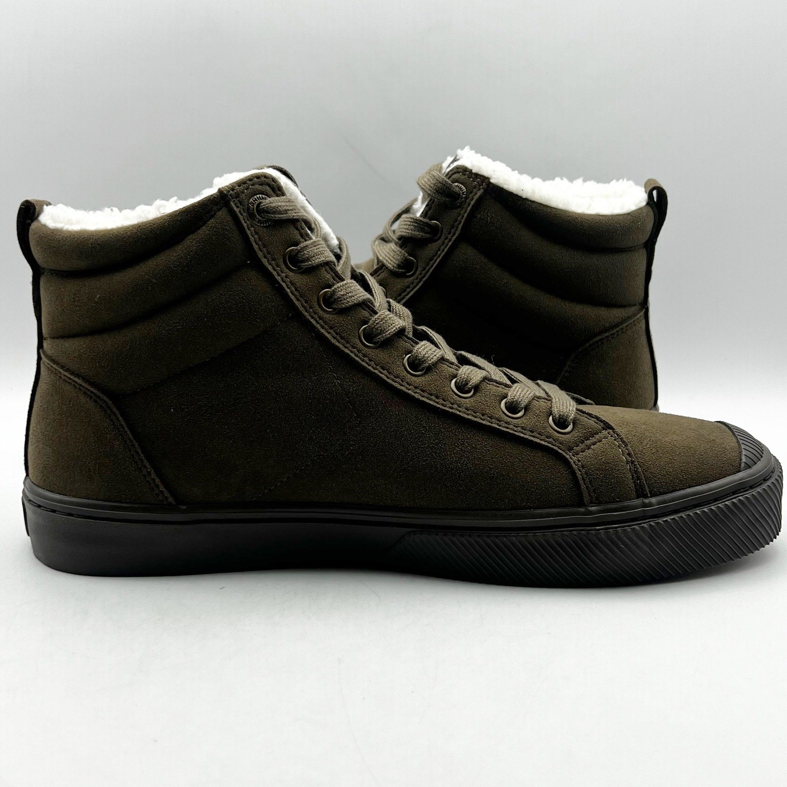 Cariuma Women's OCA Therma High Sneaker Boots Size 9 Teak Brown Suede NIB