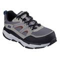 SKECHERS Work Mens D'Lux Journey Comp Toe Sneakers US 13 Grey Slip Resistant NIB