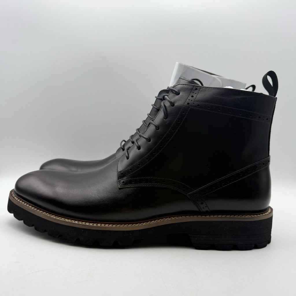 Vintage Foundry Co. Mens Blade Ankle Boots US 11 EU 44 Black Leather NIB