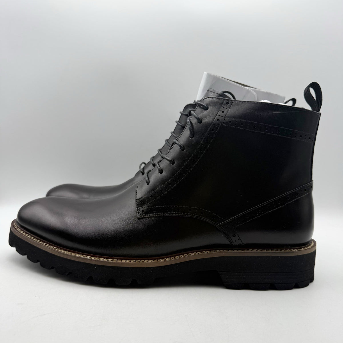 Vintage Foundry Co. Mens Blade Ankle Boots US 11 EU 44 Black Leather NIB