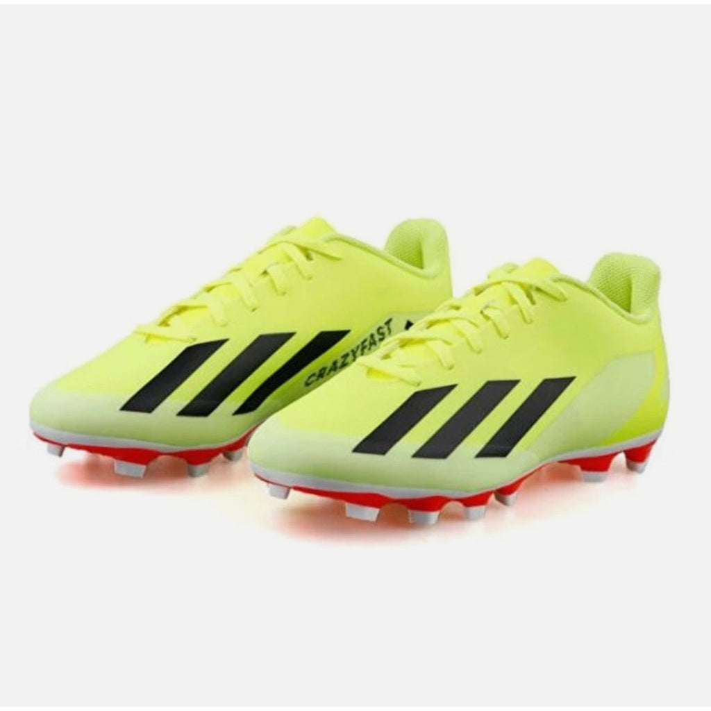 Adidas X Crazyfast Mens Club FG Soccer Cleats Size 11.5 Yellow IG0618 NWOB