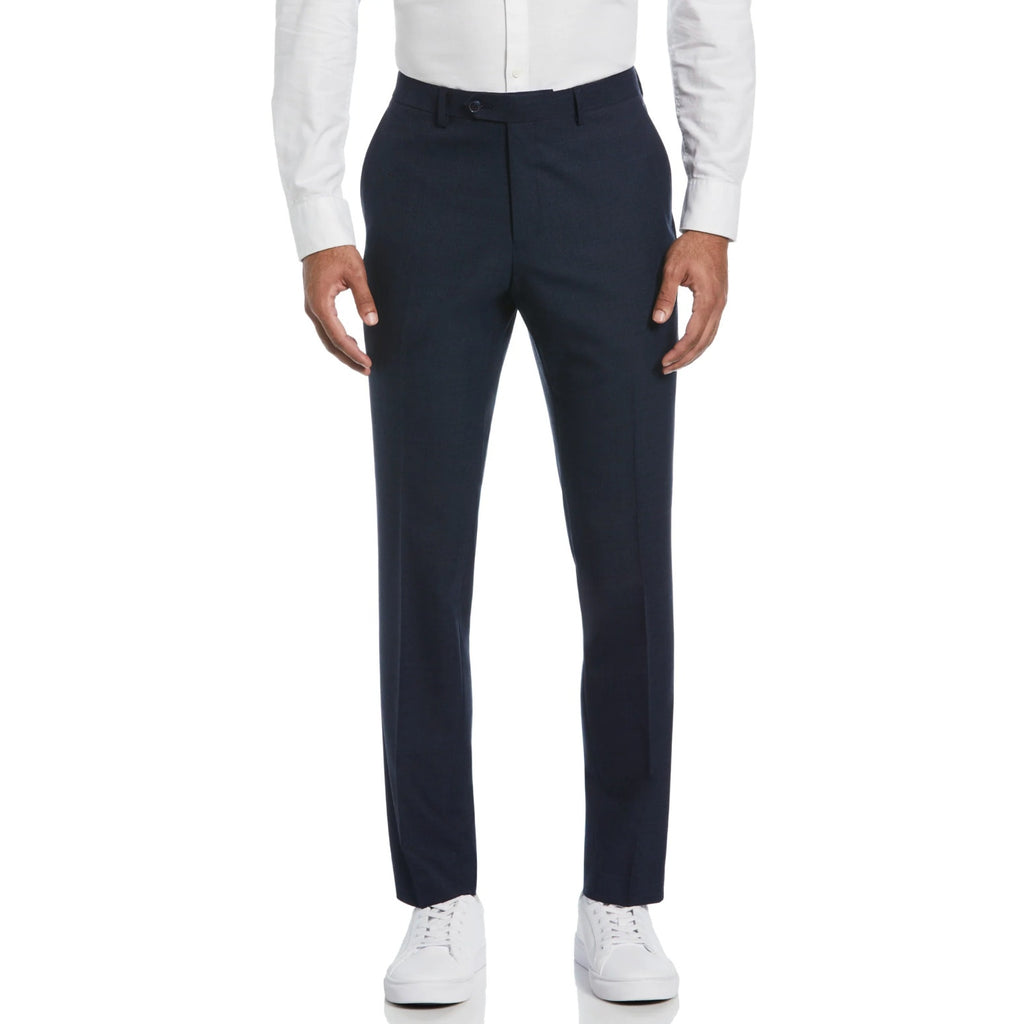 PENGUIN Men's Osman Flat Front Dress Pants 38X31 Navy Blue Wool Blend NWOT