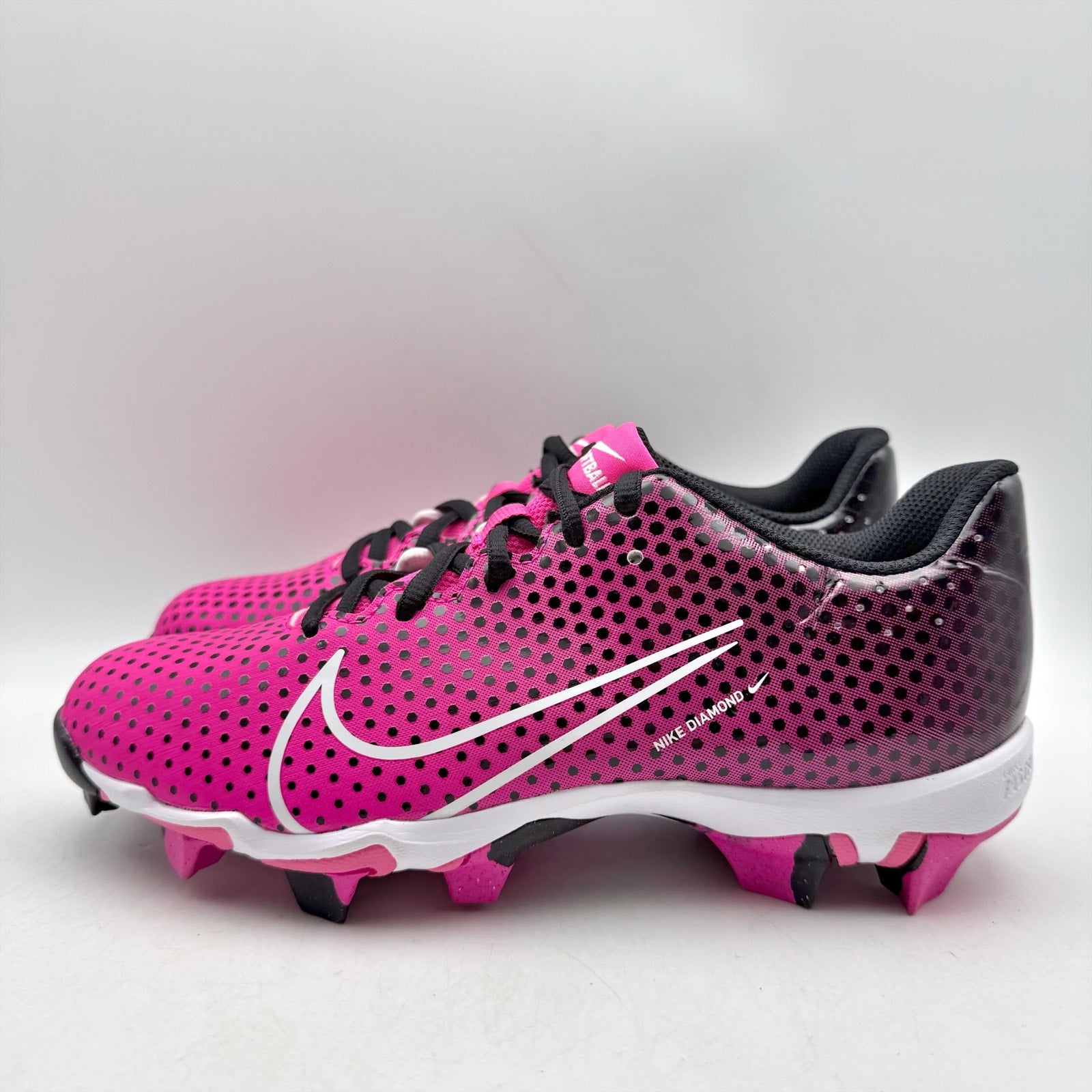 Nike Kids Hyperdiamond 4 Keystone GG Softball Cleats US 5.5 Y Pink CZ5919 NWOB