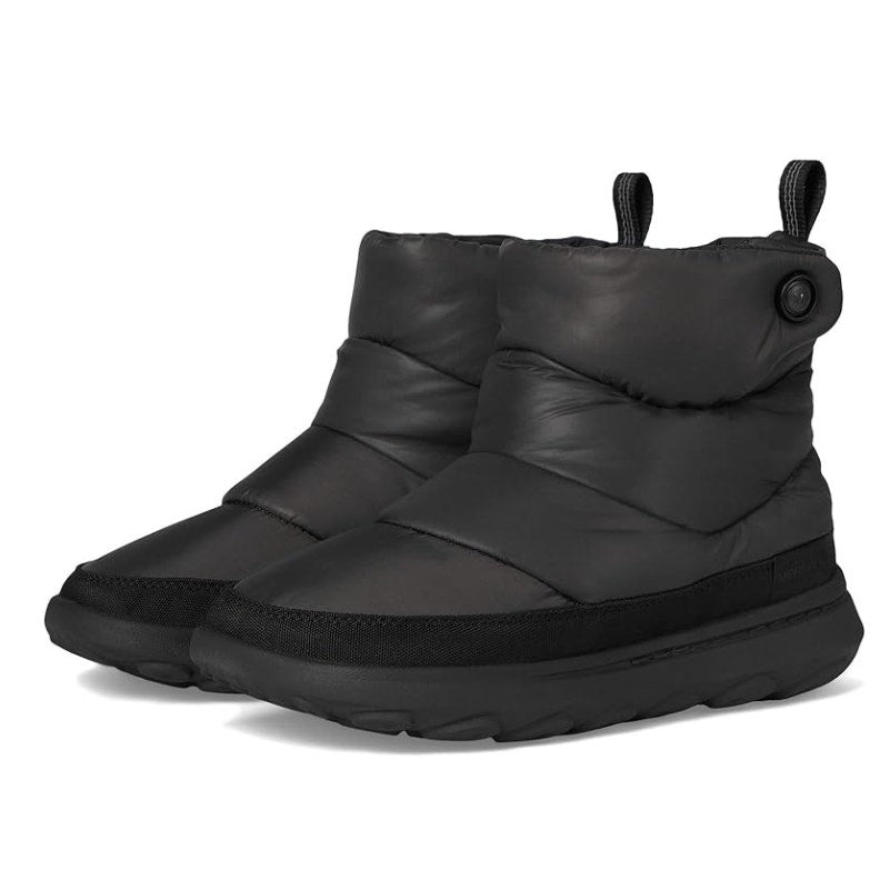 Merrell Womens Hut Moc 2 Quilted Snow Boots Size 8 M Black Lightweight Snap NIB