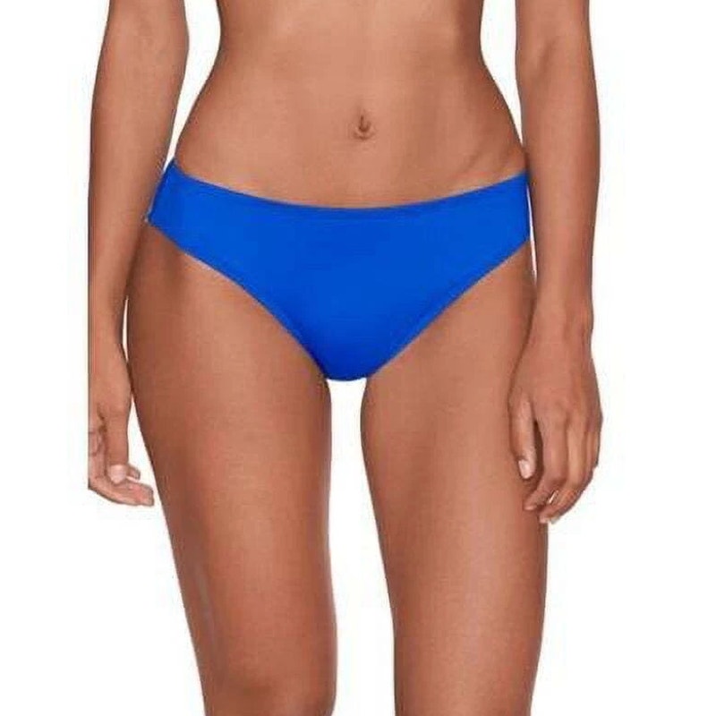 LAUREN RALPH LAUREN Women's Hipster Bikini Bottoms Size 12 Blue Beach Club NWT