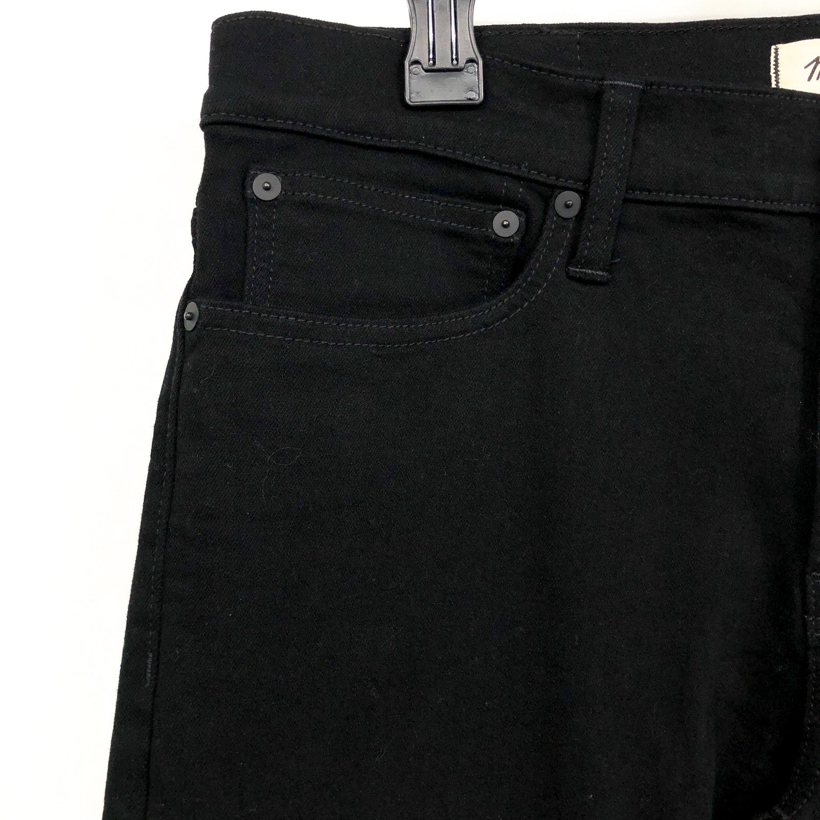 MADEWELL Men's Slim Jeans 33x32 Black Bainhart Wash COOLMAX Denim ND479 NWT