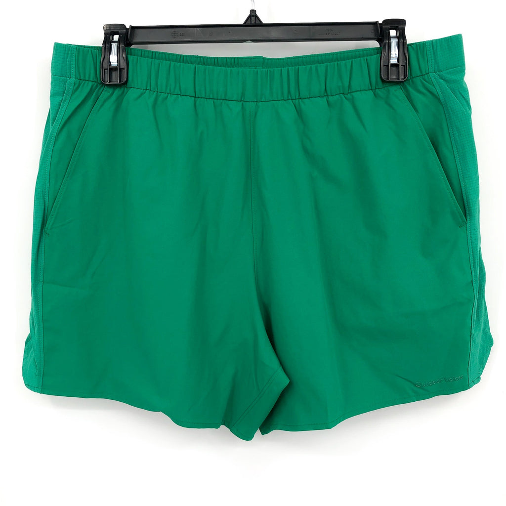OUTDOOR VOICES Mens High Stride 5" Athletic Shorts XXL Ivy Green Lightweight NWT