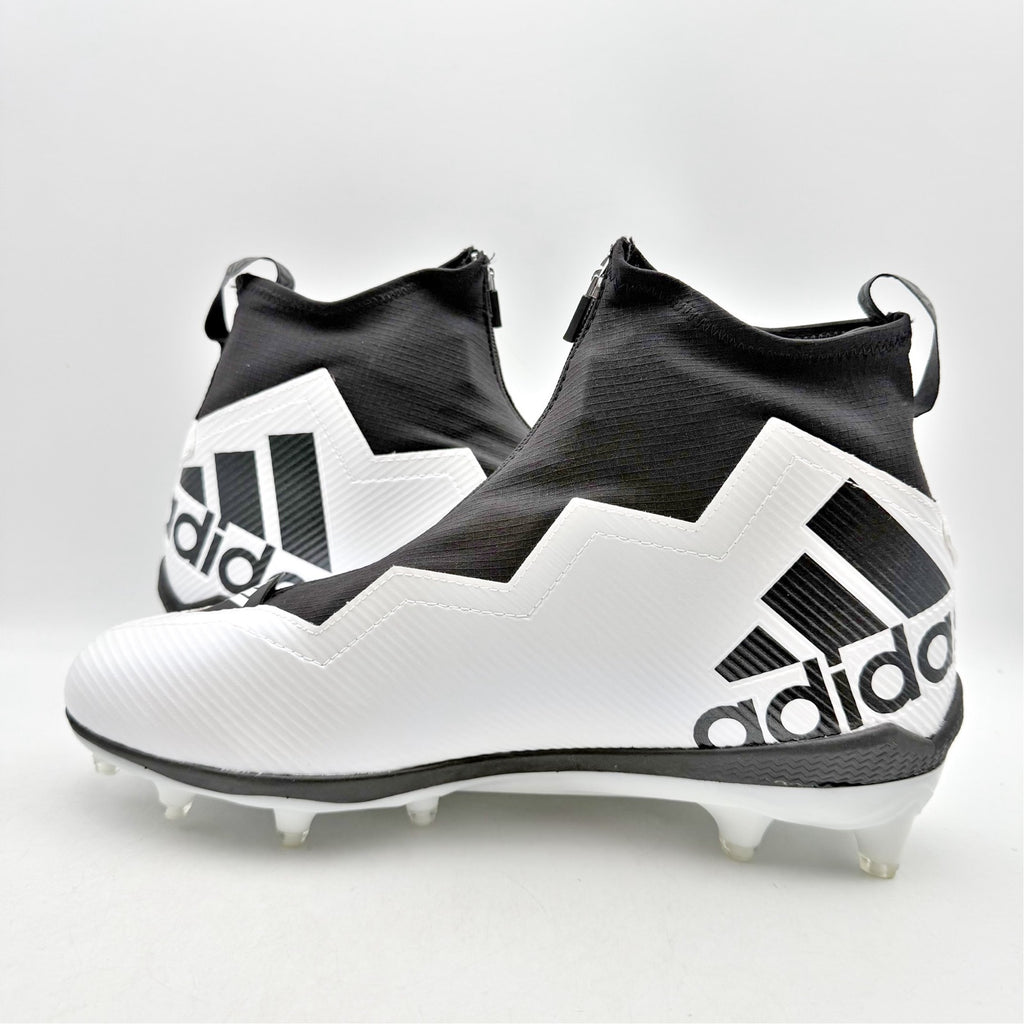 Adidas Mens Nasty Ultra 2.0 Football Cleats US 12 White Black Athletic NWOB