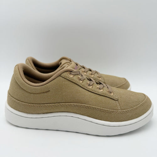 AllBirds Womens Canvas Pacer Sneakers US 6 EU 36 Beige Brown NIB