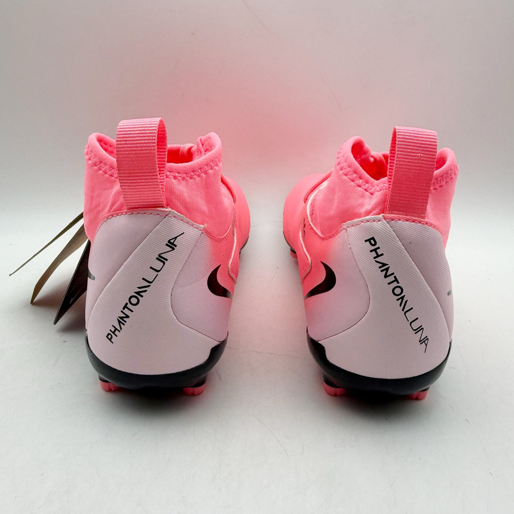 Nike Kids Phantom Luna 2 Academy TF Soccer Shoes US 1 Pink Turf NWOB