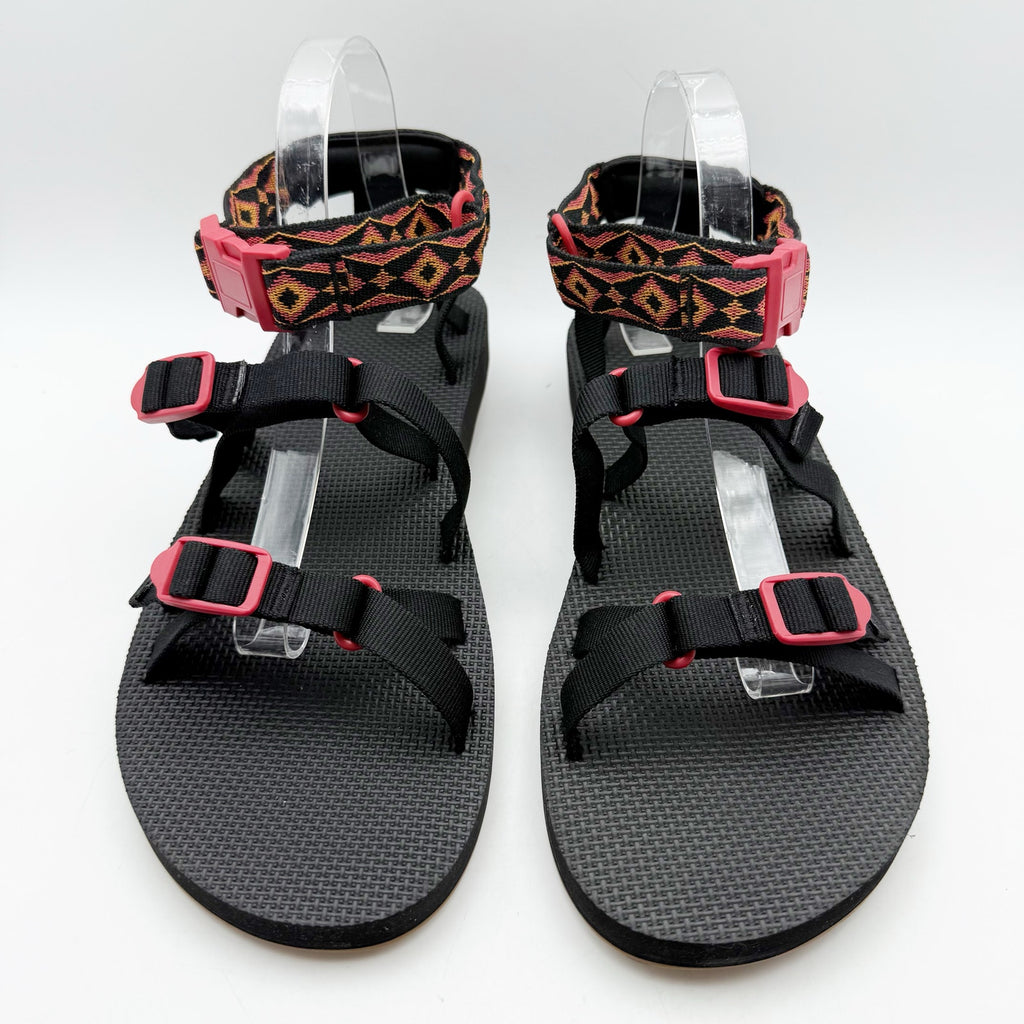 TEVA Mens Original Alp Revive Sandals US 10 EU 43 90s Archival Revival Black NIB