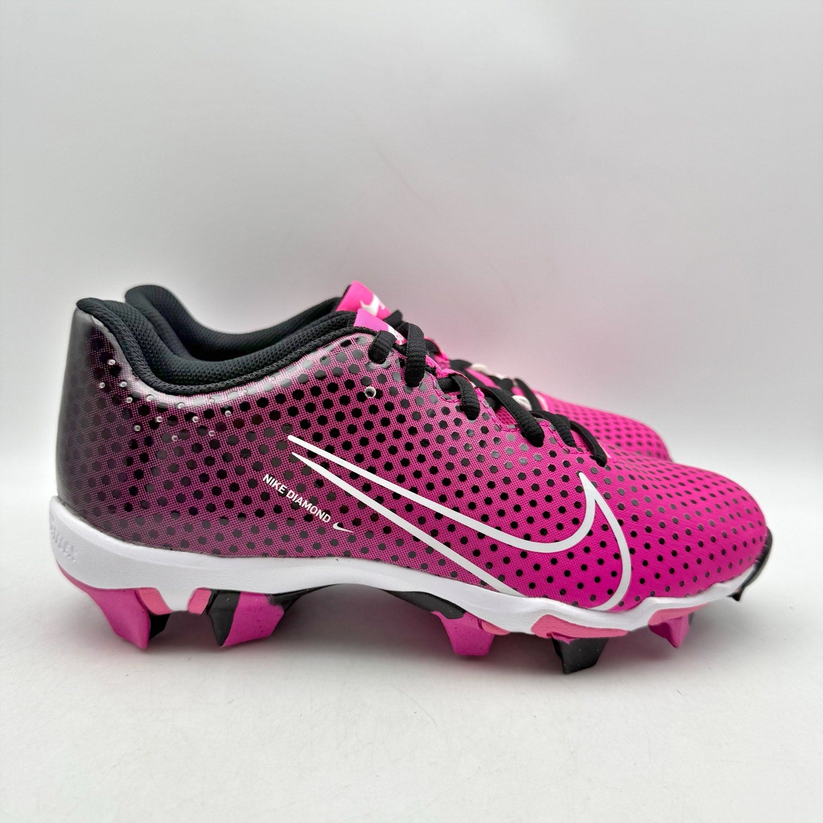 Nike Kids Hyperdiamond 4 Keystone GG Softball Cleats US 5.5 Y Pink CZ5919 NWOB