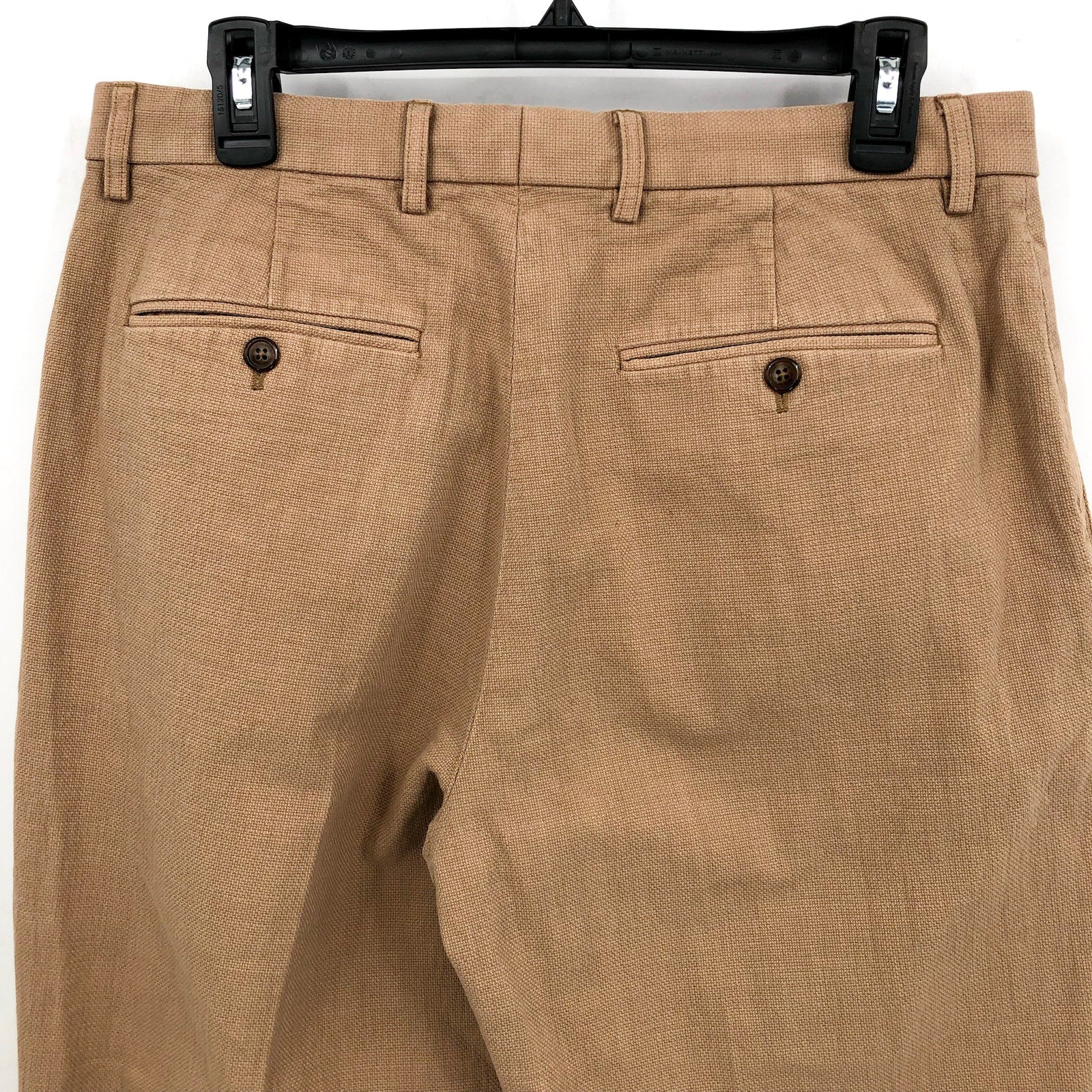 J.CREW Men's Kenmare Relaxed-fit Suit Pants 28x32 Tan Basketweave BM235 NWT