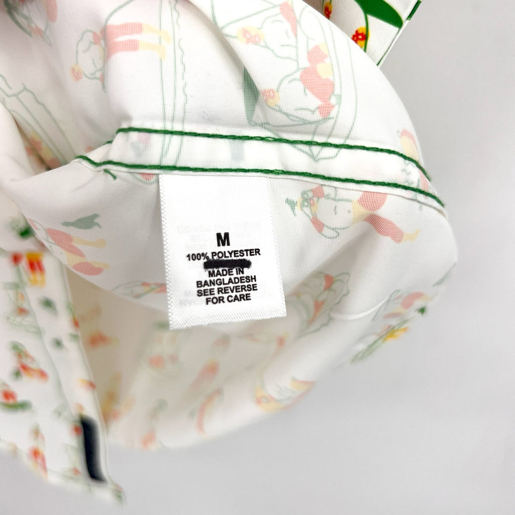 MAGELLAN OUTDOORS Laguna Madre Luchadores Fishing Shirt Medium White Multi NWOT